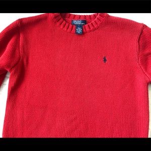 Red Polo Sweater
